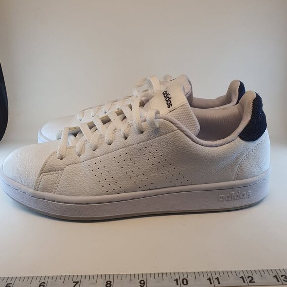 Adidas Men's Advantage Size 10 White Tennis Shoes Casual Sneakers Trainers - Picture 5 of 9